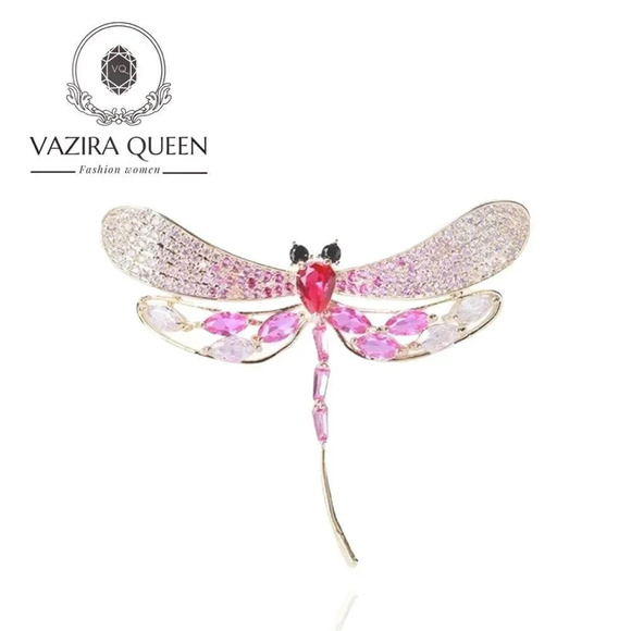 VQ Dragonfly Brooch - Picture 1 of 3